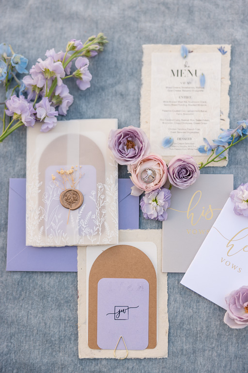 wedding invitation set