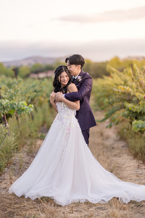 Casa Real sunset golden hour wedding photos