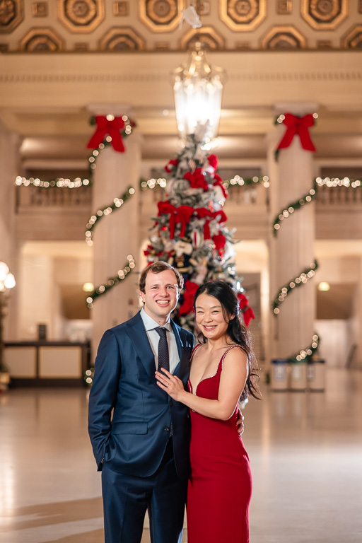 SF War Memorial Opera House engagement photos