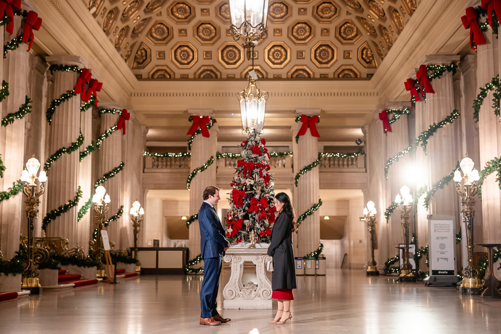War Memorial Opera House interior lobby