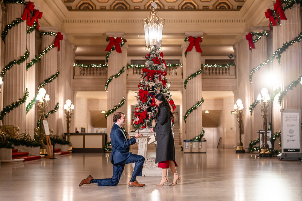 San Francisco War Memorial Opera House surprise proposal