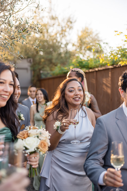 guests enjoying cocktail hour