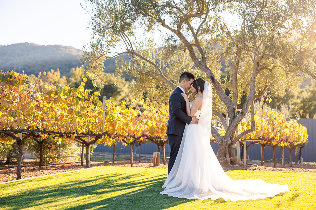 fall wedding photo at MOHI Ranch