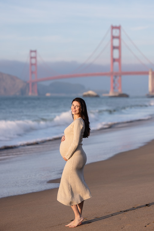 Baker Beach maternity photos