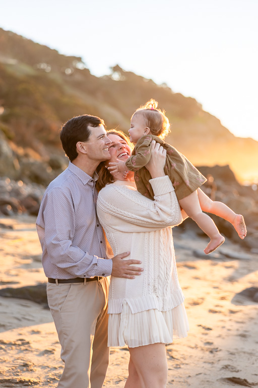 Mile Rock Beach family photos