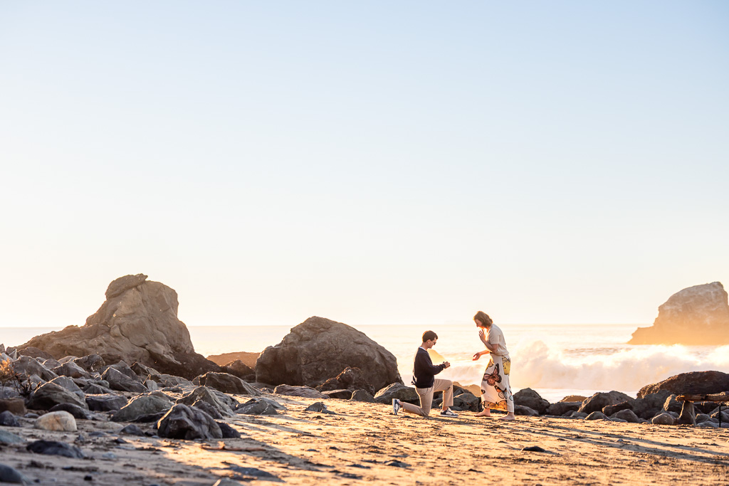 proposal along the Pacific Ocean coastline