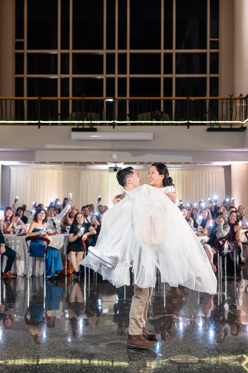 first dance lift-up and spin