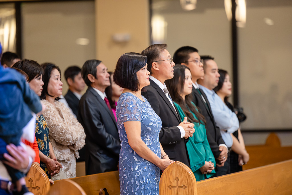 audience in church pews