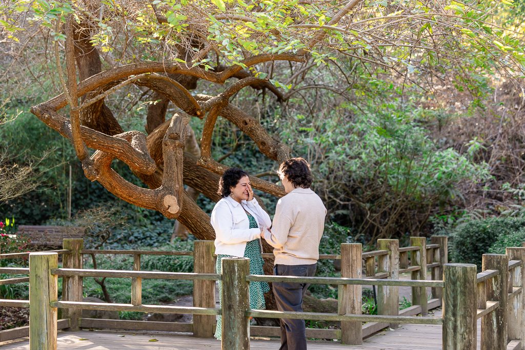 a couple on the Moon Viewing Garden