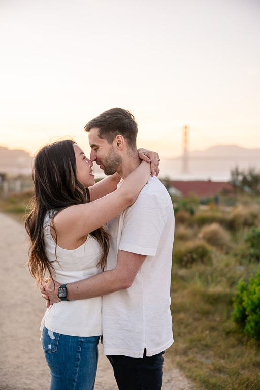 Presidio Tunnel Tops engagement photos