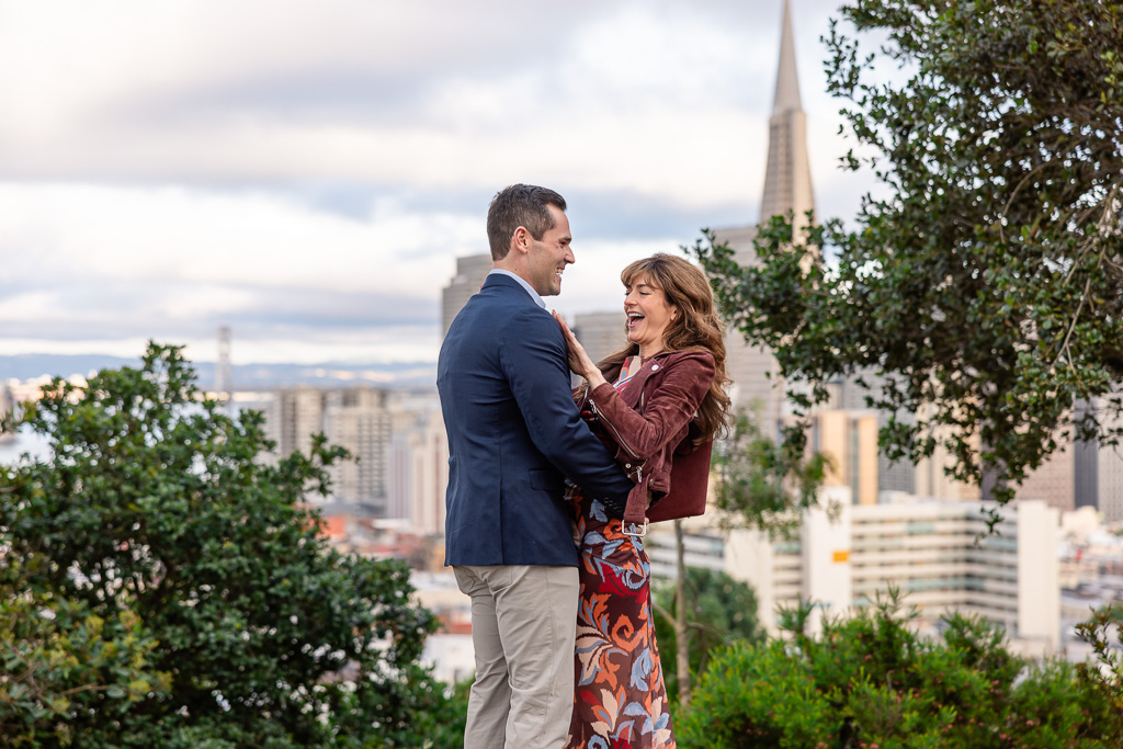 a candid moment where she’s checking out the new ring