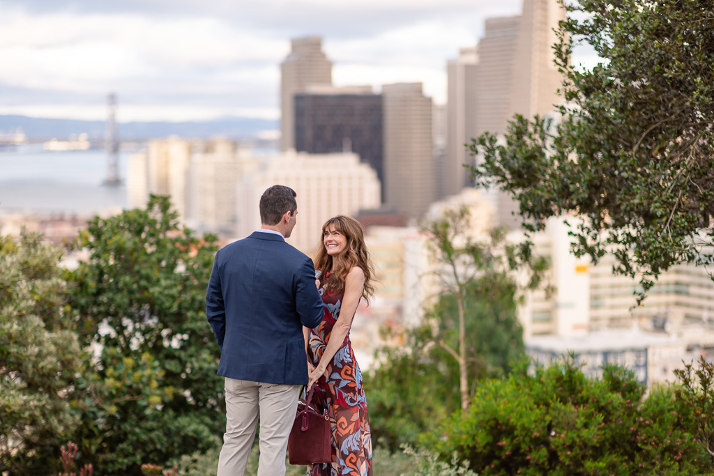 cute couple at a park