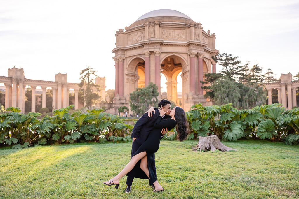 Palace of Fine Arts engagement shoot