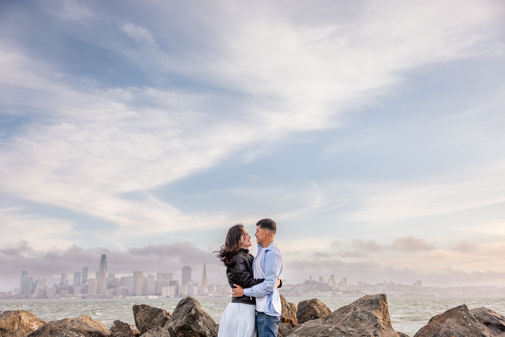 Treasure Island engagement photos