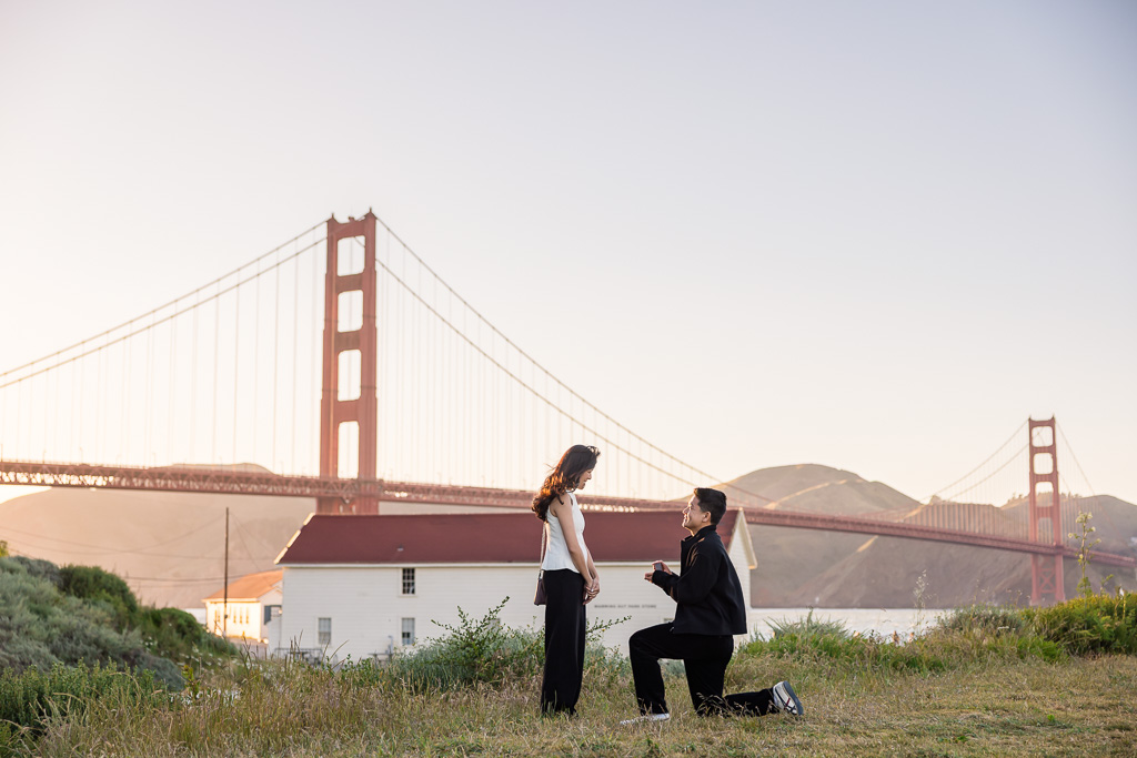 Crissy Field West Bluff Picnic Area surprise proposal