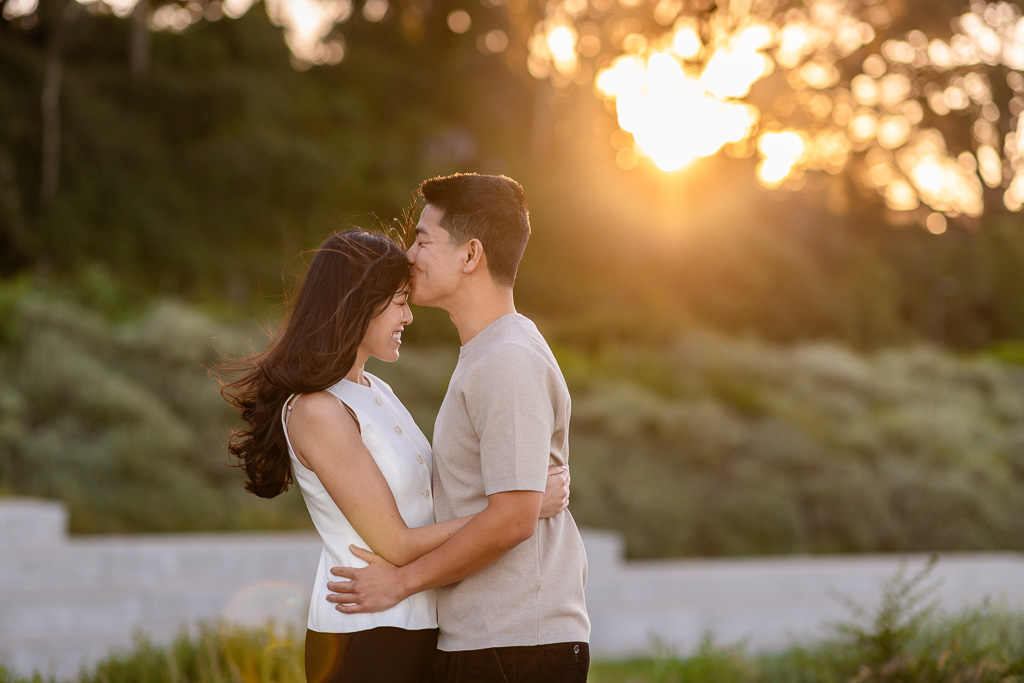 Crissy Field West Bluff Picnic Area engagement photos