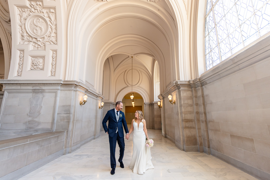 San Francisco City Hall elopement photo