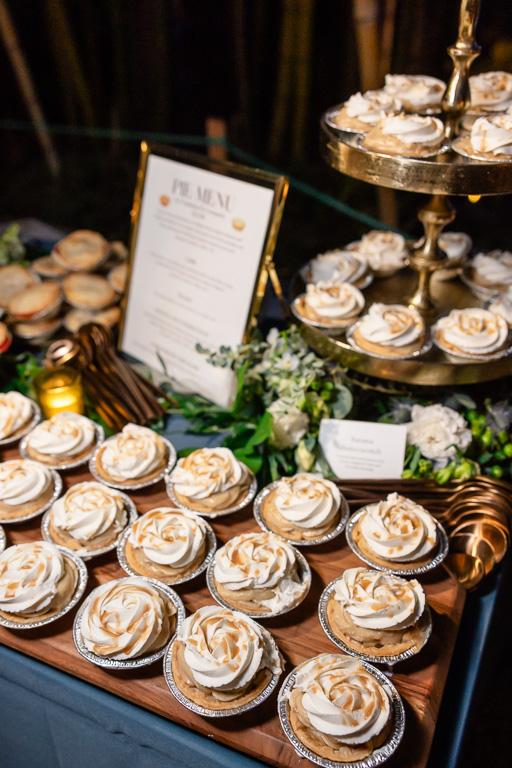 dessert table