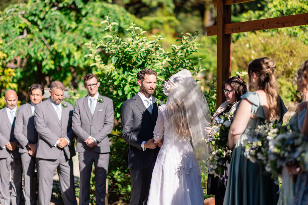 ceremony groom's angle