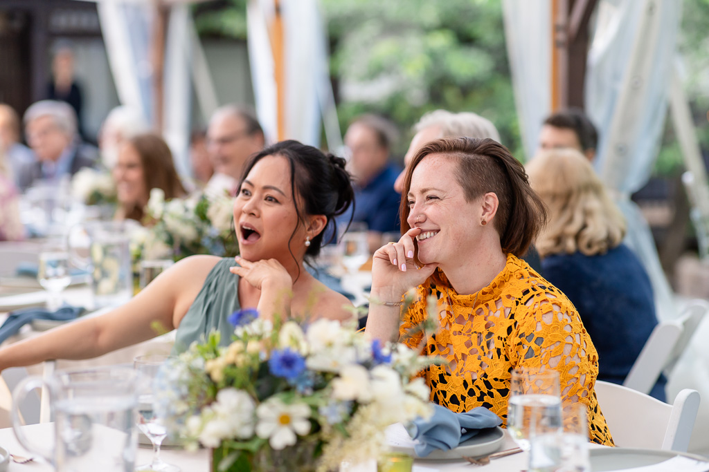 guests listening to speeches