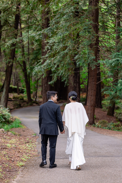 couple walking away from the camera
