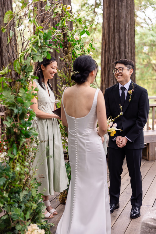 groom angle of wedding