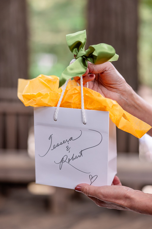 personalized wedding gift bag