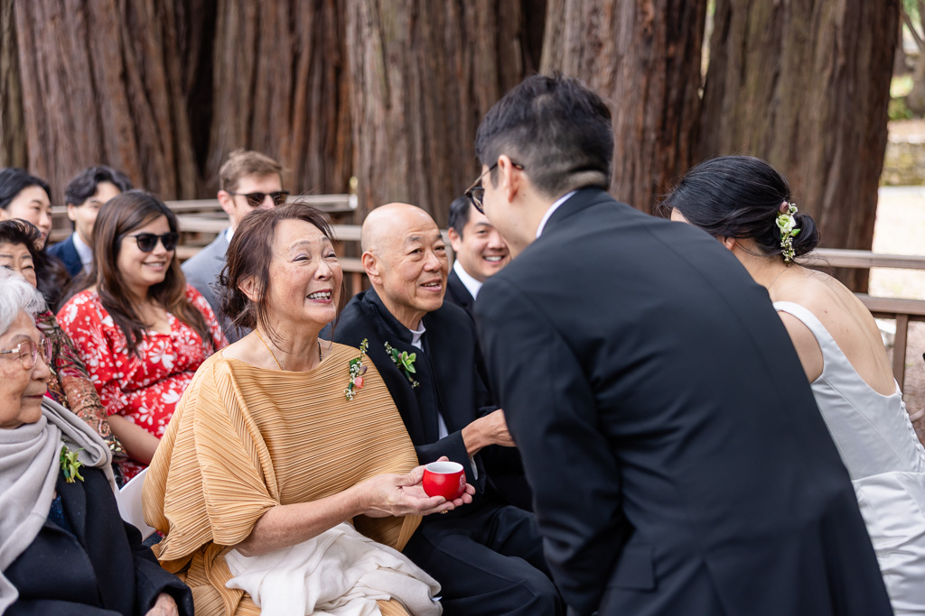 tea ceremony with parents