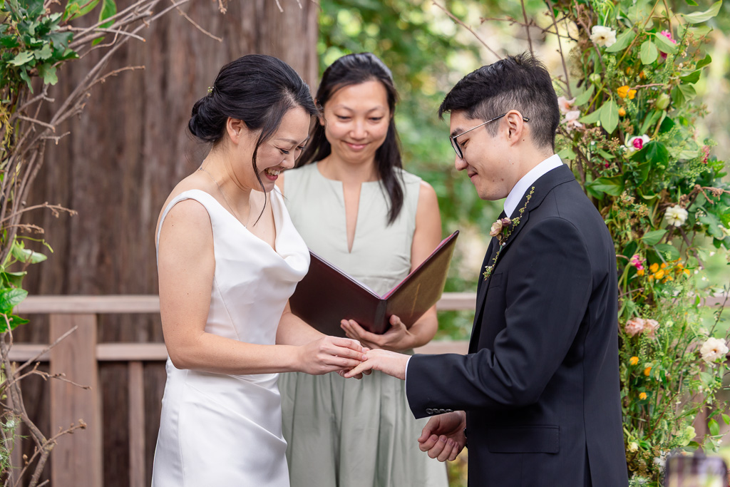 wedding ceremony ring exchange