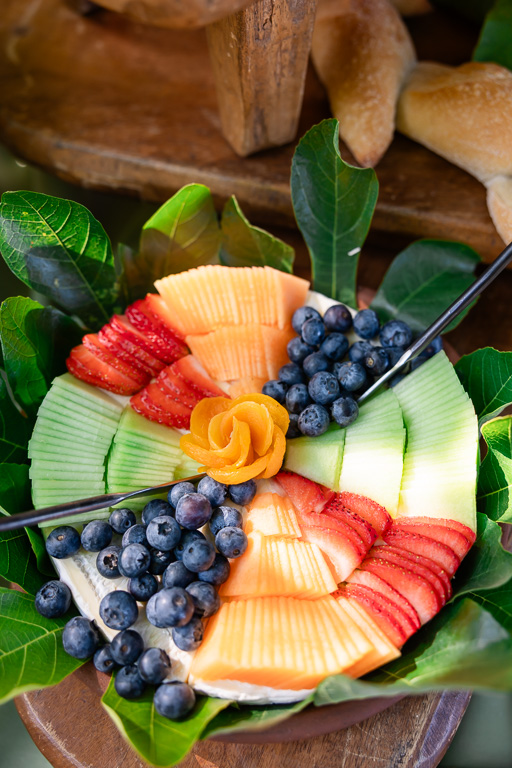 fruit pinwheel platter