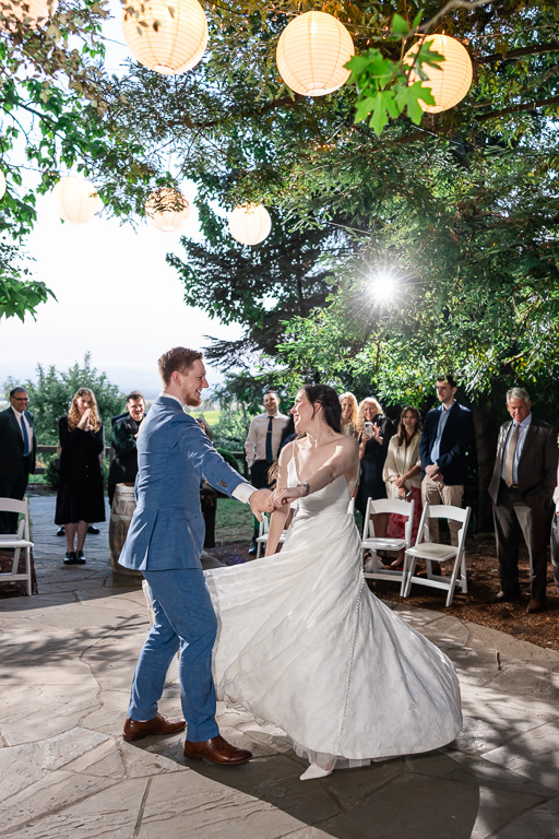 Vine Hill House first dance