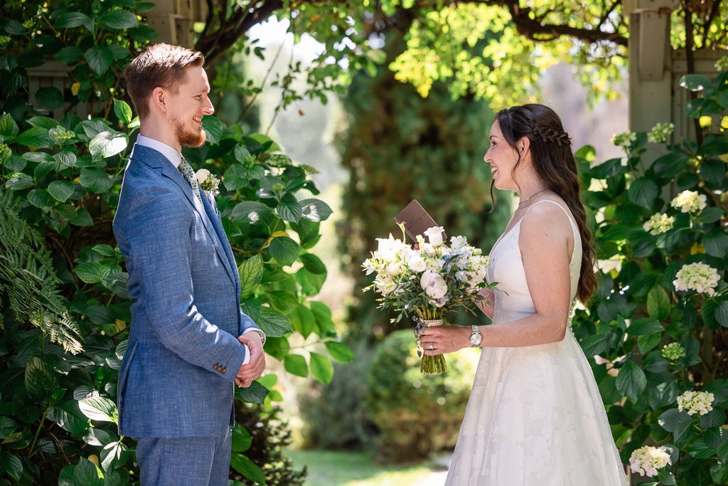 first look private vows