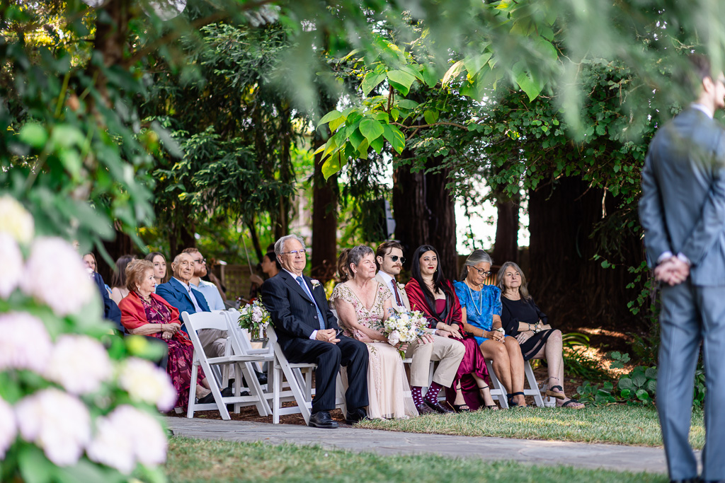 family in the first row at Vine Hill House
