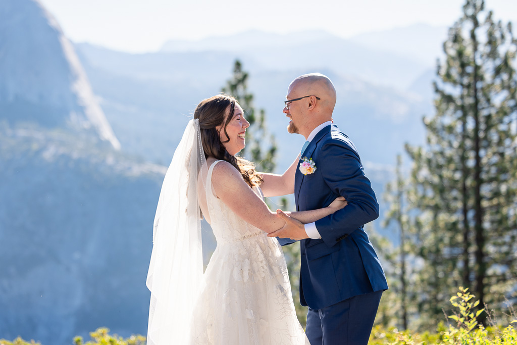 cute moment after first kiss