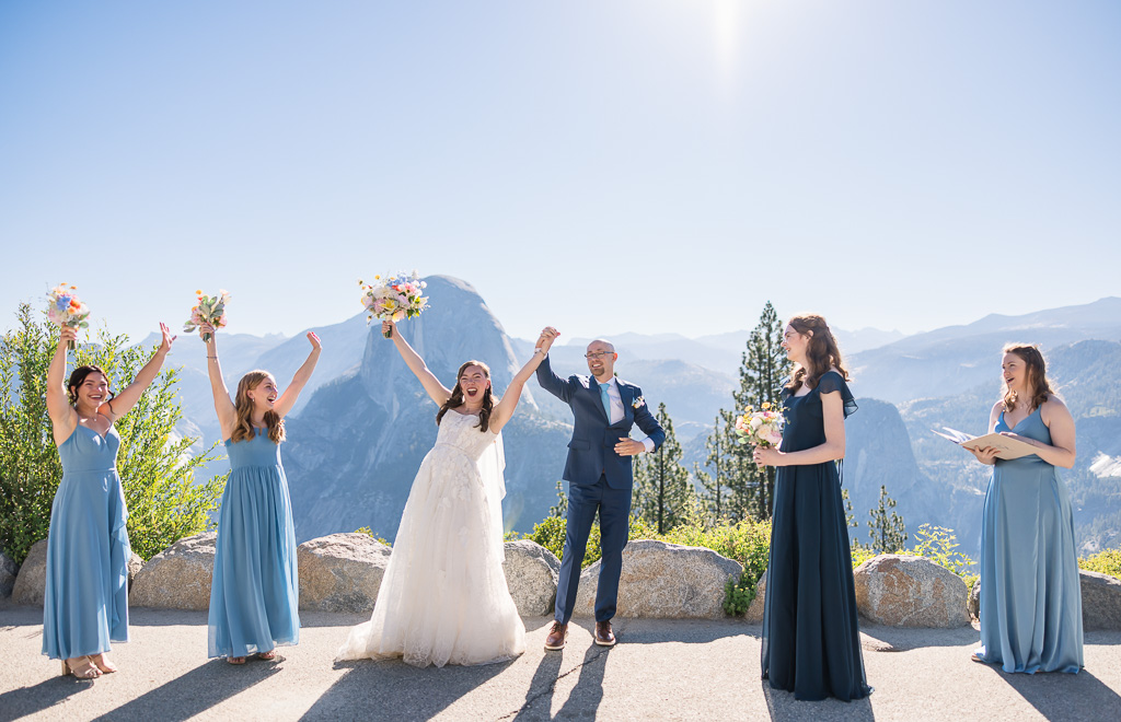 everyone cheesing because they are just married!