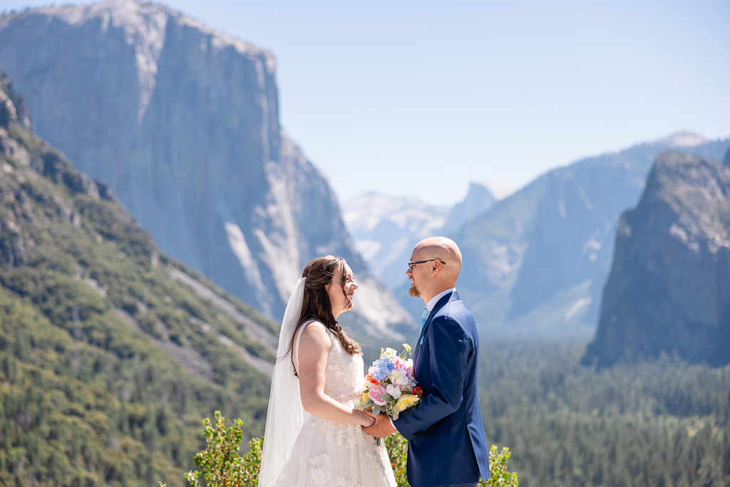 Tunnel View wedding photography