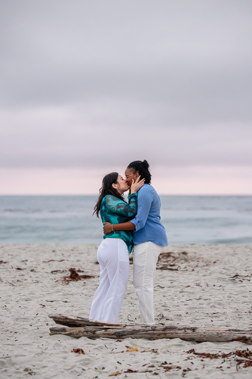 a kiss after proposal