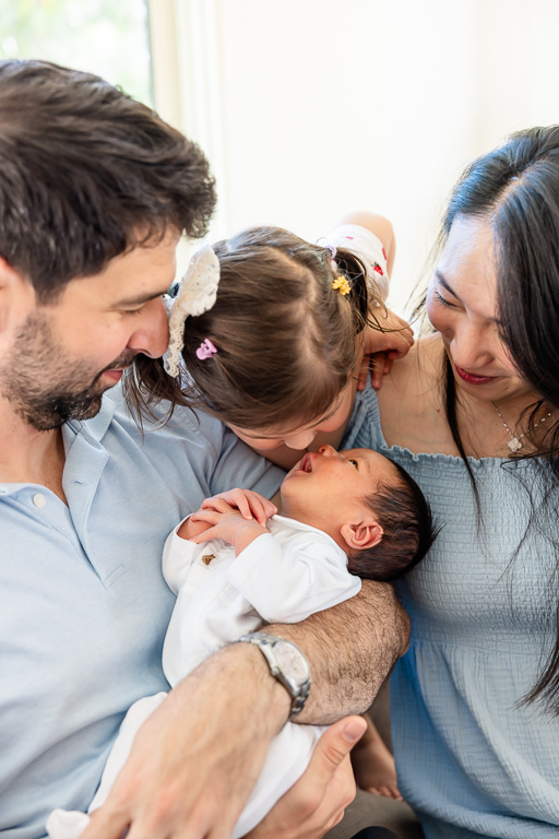 adorable family of four
