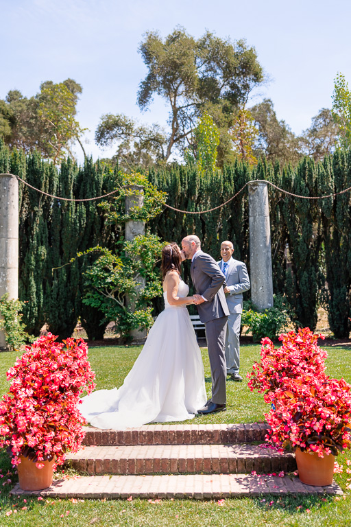 Filoli Gardens High Place first kiss