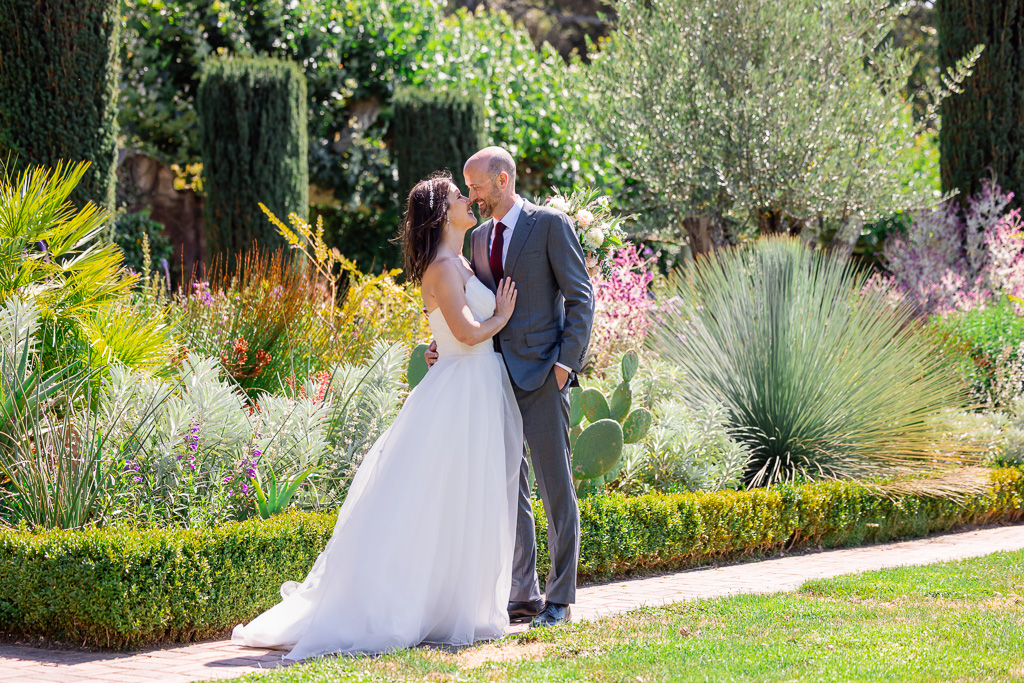 portrait of the newlyweds