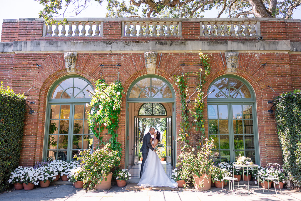 Filoli Tea House wedding photo