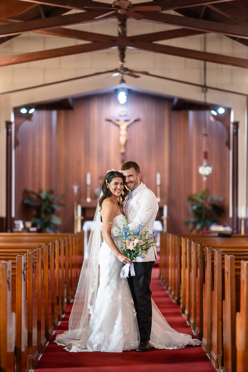 St Elizabeth's Roman Catholic Church wedding photo