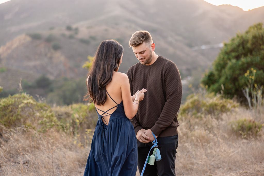 checking out that new ring