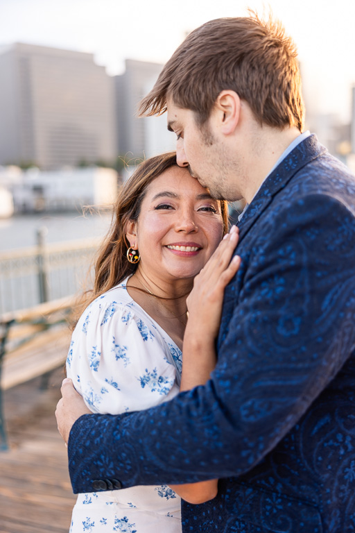 San Francisco downtown engagement photos